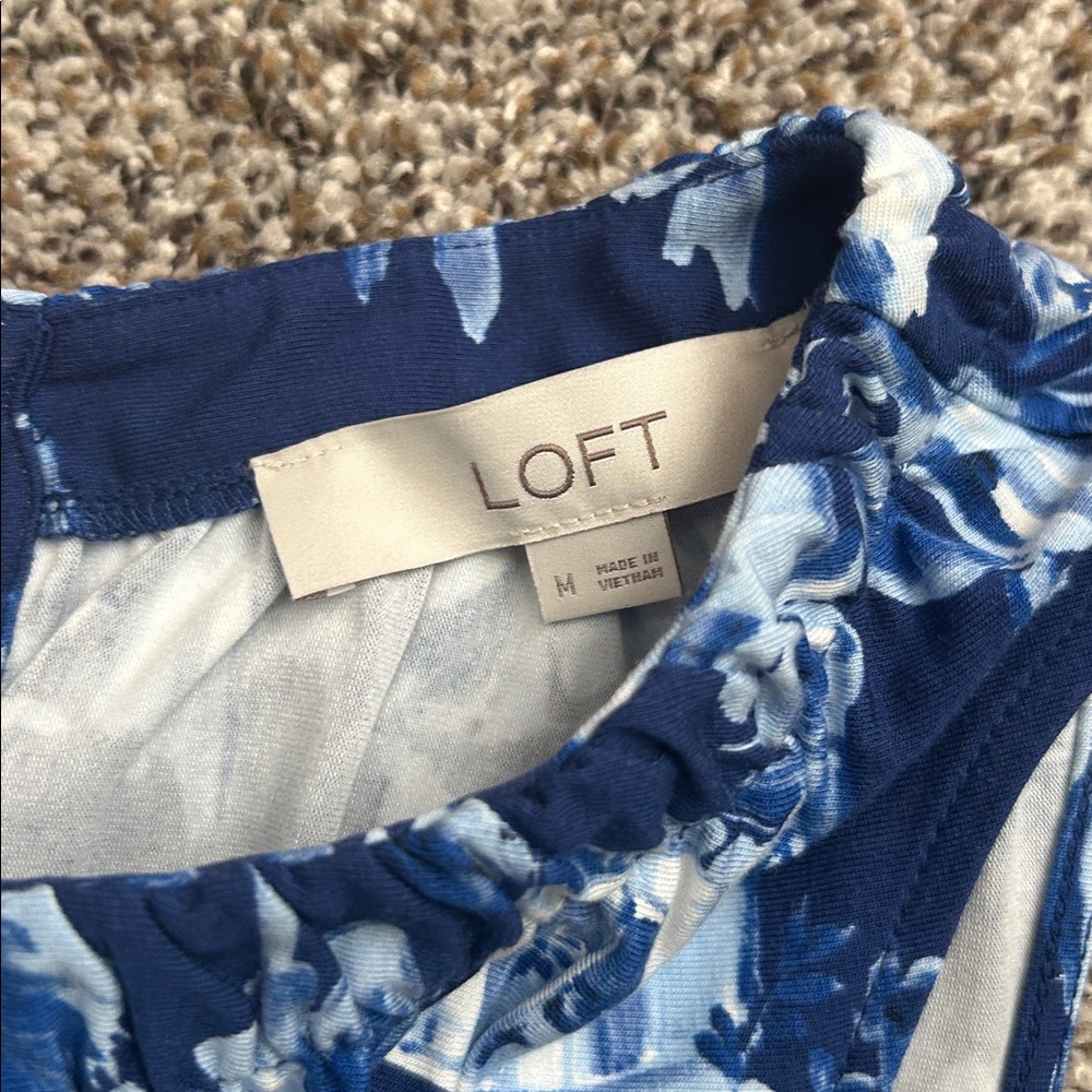 3 identical style LOFT dresses sz M - Picture 3 of 8